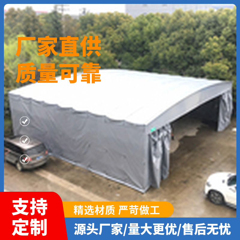工厂电动推拉雨棚、临时仓储雨棚、厂房扩容雨棚、移动仓储雨棚、大型工厂推拉棚